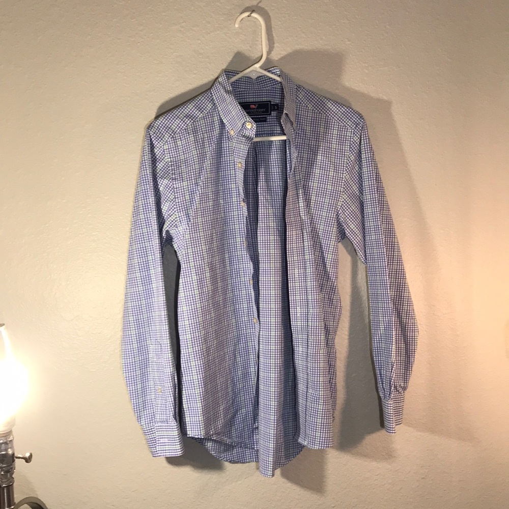 Men’s Vineyard Vines Slim Fit Whale Shirt Size: S